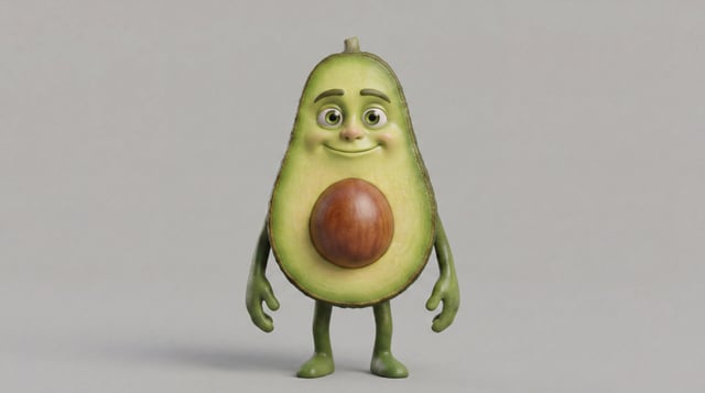 Die Avocado aus der offerter Früchte-Therapie