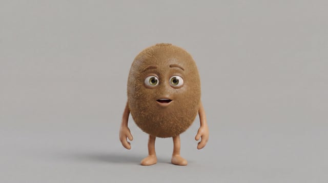 Die Kiwi aus der offerter Früchte-Therapie
