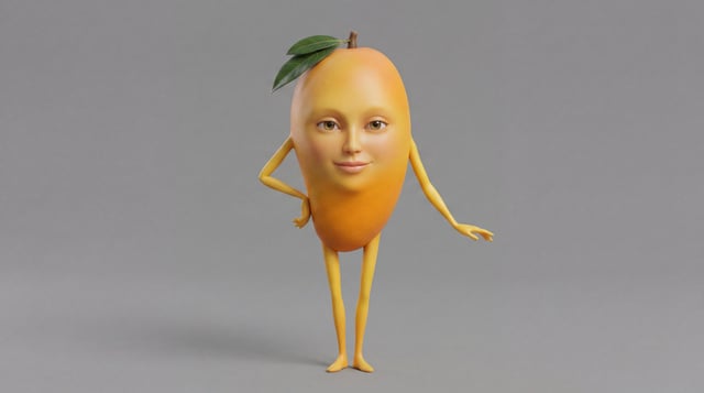 Die Mango aus der offerter Früchte-Therapie
